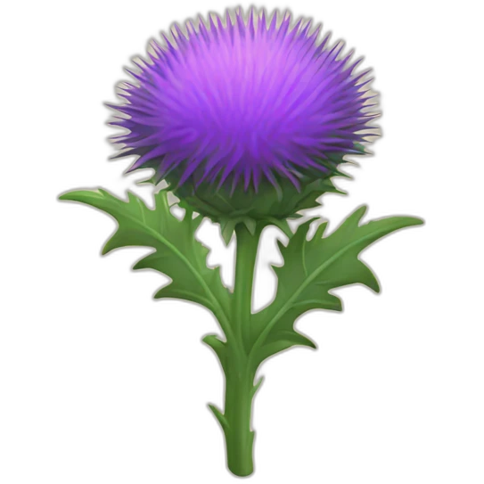 Thistle emoji