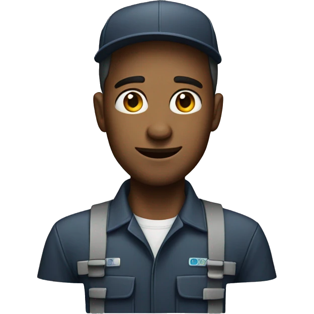delivery man emoji