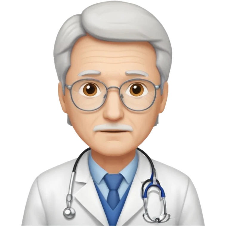Older male doctor  emoji