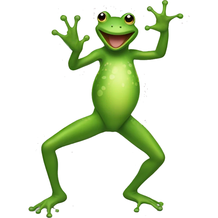 dancing frog emoji