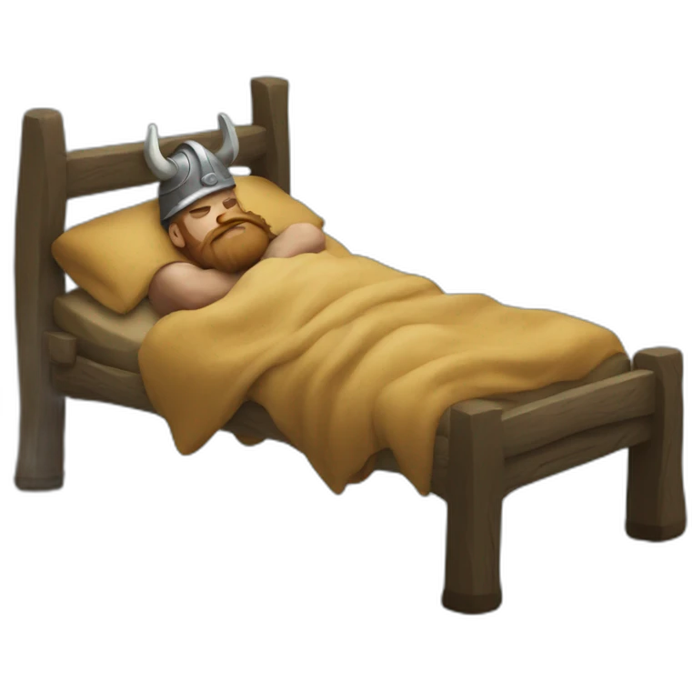 viking sleeps emoji
