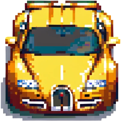 Bugatti Veyron front view car emoji