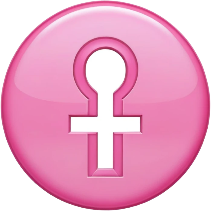 Female gender symbol emoji