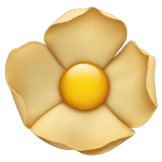 Flower tortilla emoji