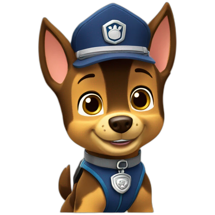 paw patrol chase emoji