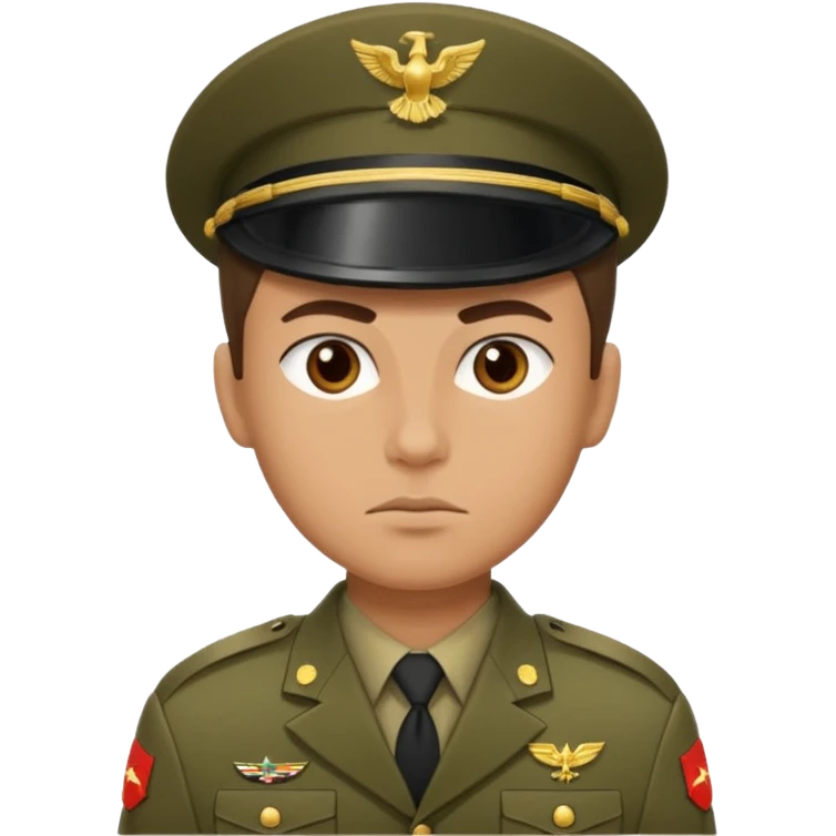 Sargento fuerza armada emoji
