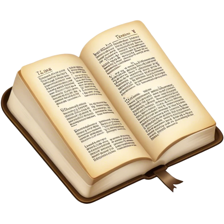 Una biblia  emoji