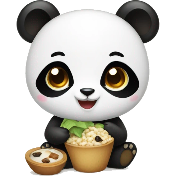 foodie panda cute emoji