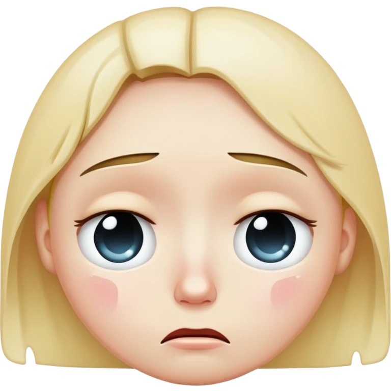 Sad face  emoji
