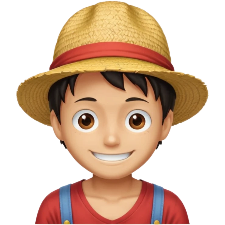 Chapeau de luffy emoji