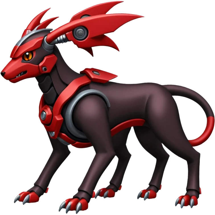 Houndoom-Genesect-Pokémon-Fakémon-hybrid-creature emoji