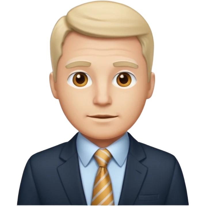 AN UNCLE with a tie in business clothes
 emoji