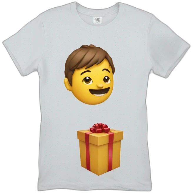 gift t-shirt emoji