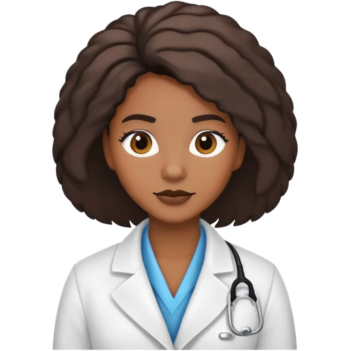Hair salon manager African American emoji