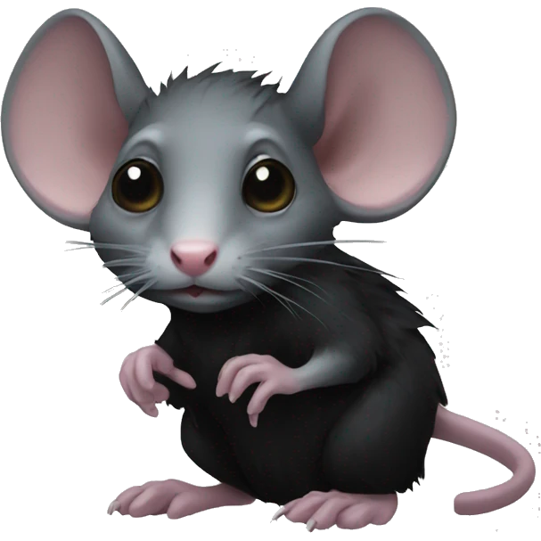 gothic rat emoji
