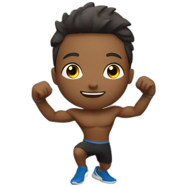 HIIT workout emoji