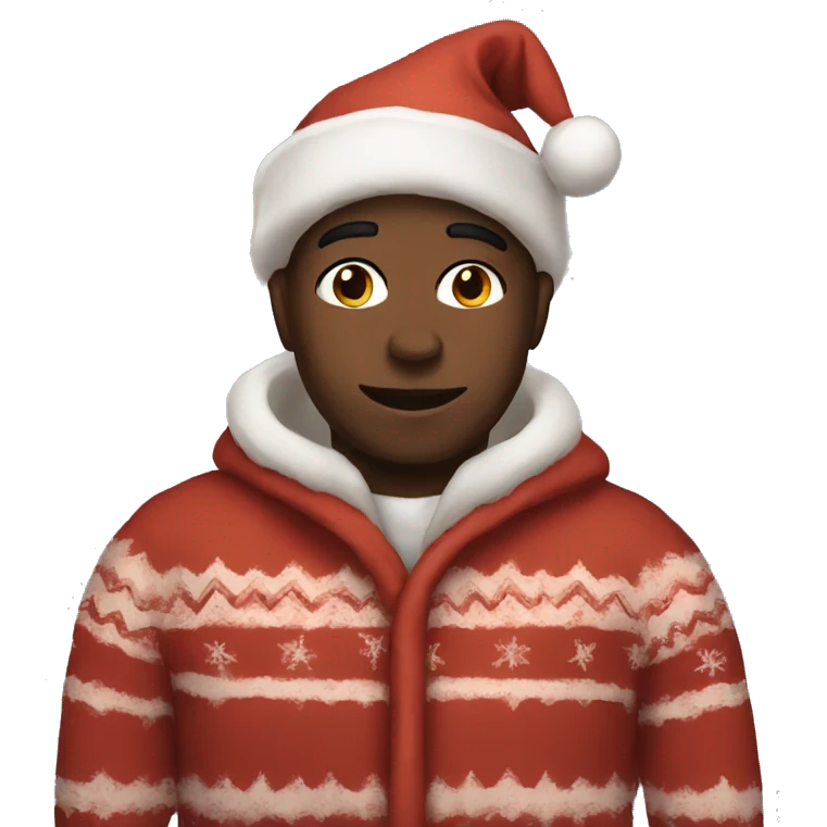 Cosy christmas emoji