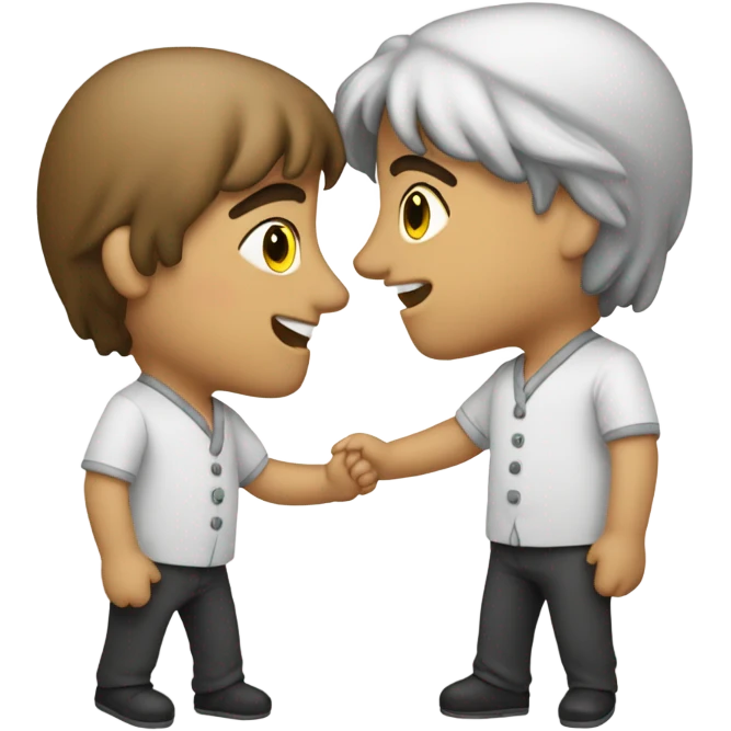 2 maiali che si baciano  emoji
