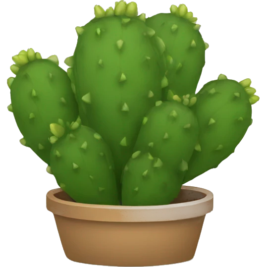 round Nopal emoji