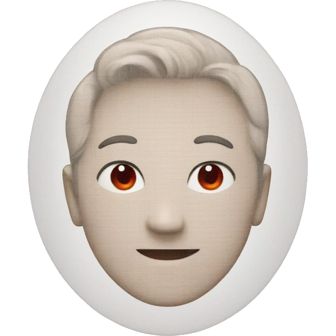  a red oval is drawn several times in a circle and a point is on the lower right emoji