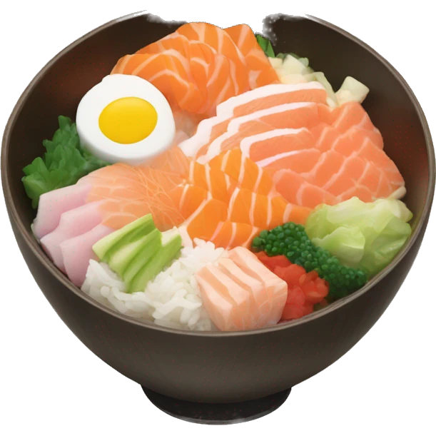 chirashi bowl emoji