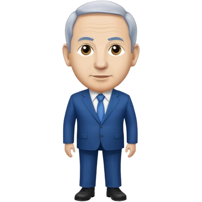 benjamin netanyahu full heightс emoji