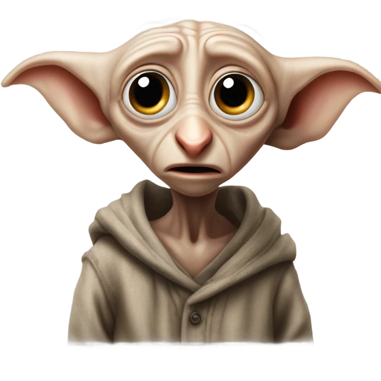 Dobby sad emoji