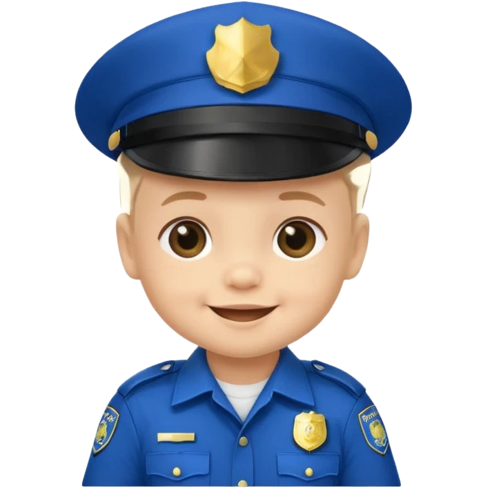 baby police emoji