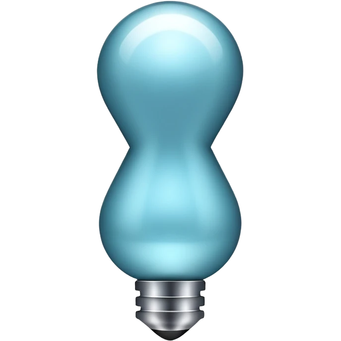 Light blue exclamation mark emoji