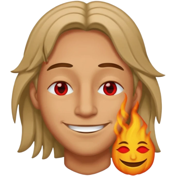 Stoner who's eyes are almost closed emoji