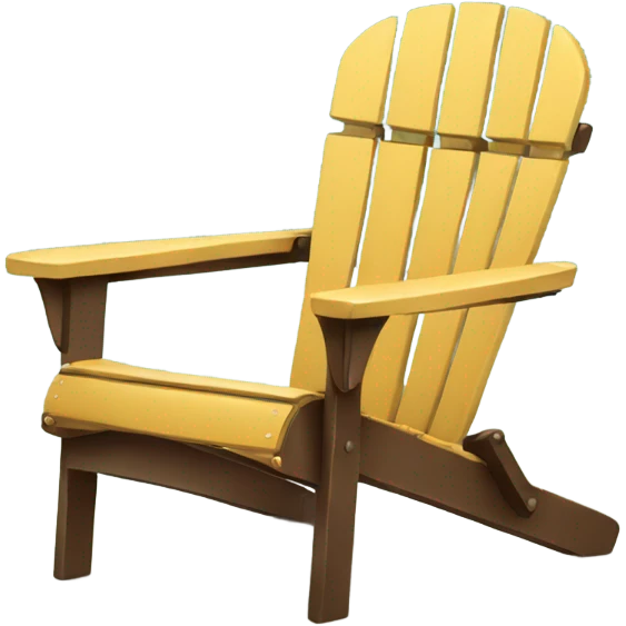 Muskoka chair emoji