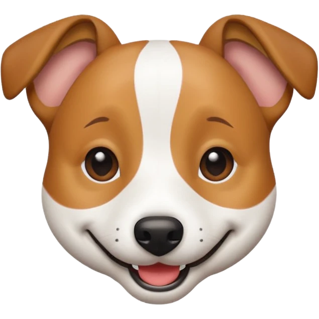 Jack russell happy  emoji