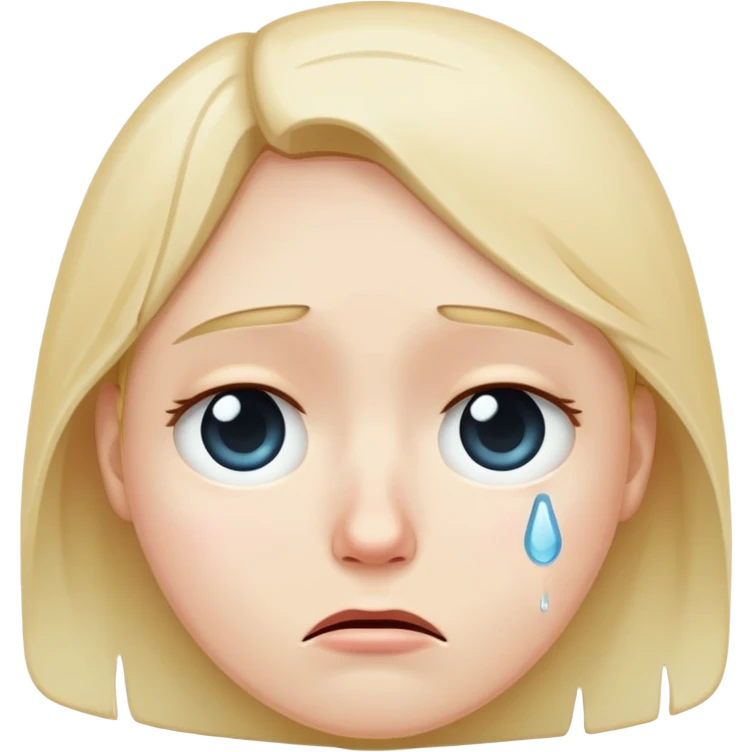 sad face emoji