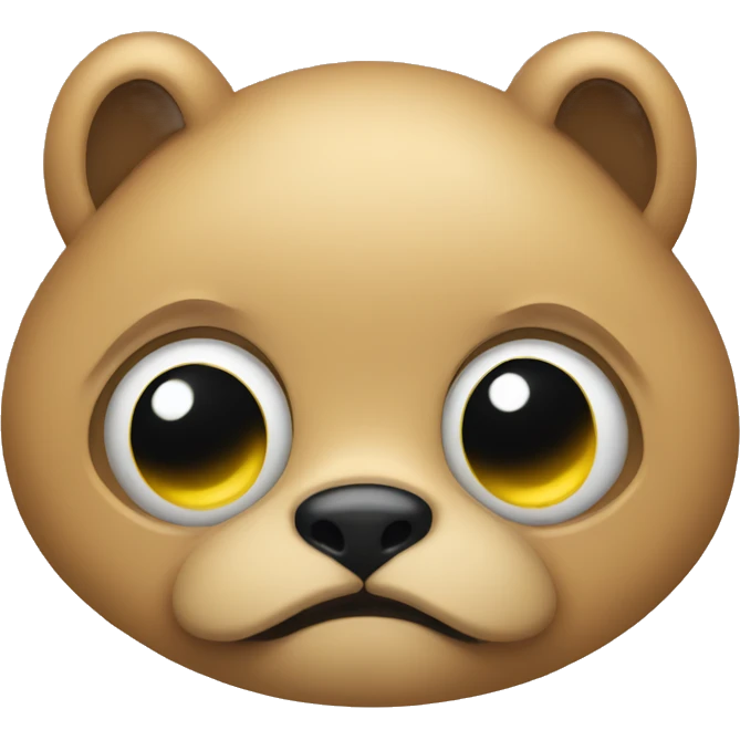 an animal covering its eyes emoji