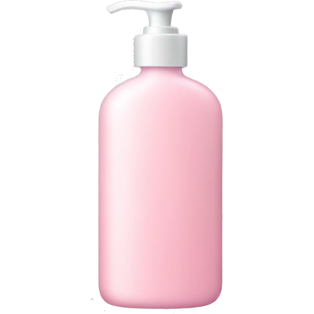 Light pink lotion bottle emoji