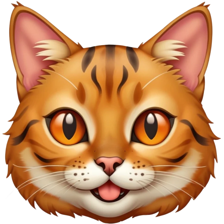 Bengal winking  emoji