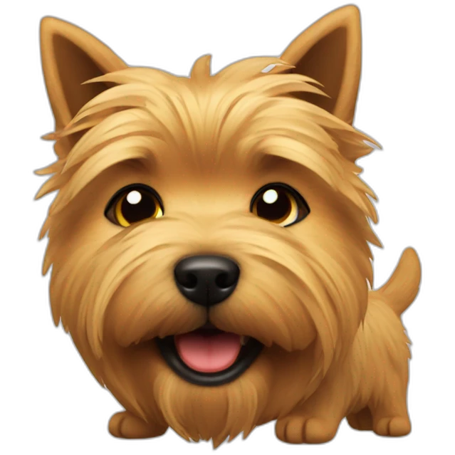 drunk norwich terrier emoji