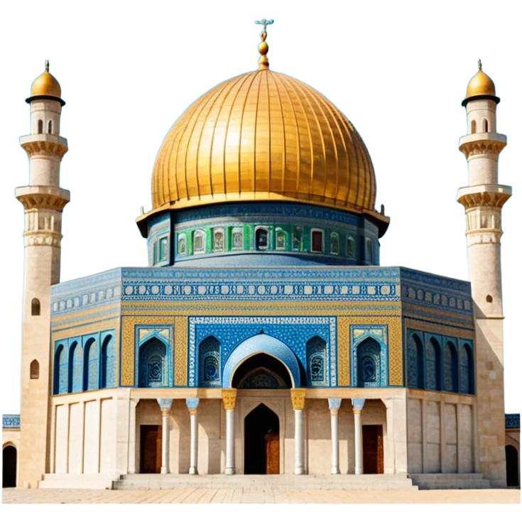 Dome of the rock, Palestine emoji