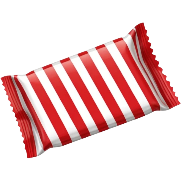 peppermint candy in a wrapper emoji