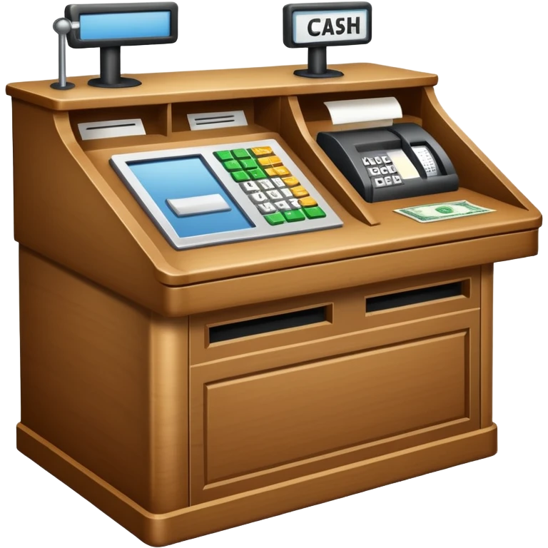 empty cashdesk emoji