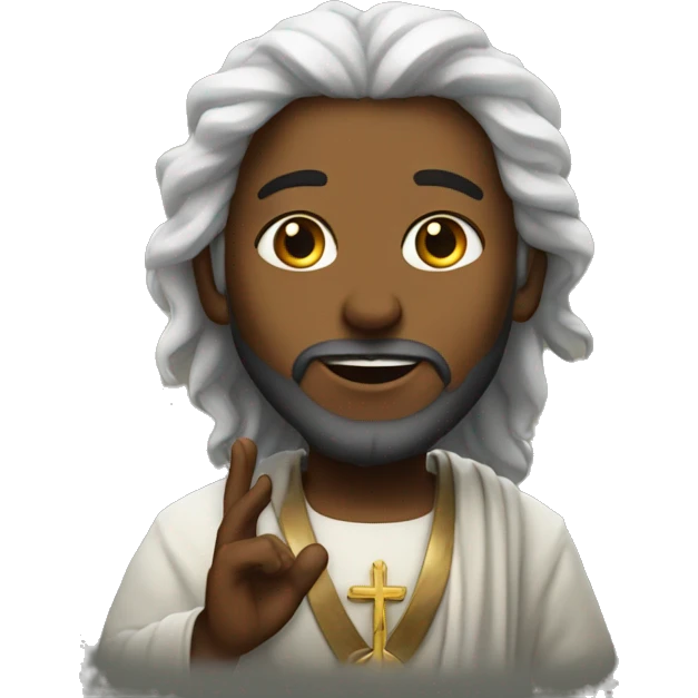 christian god creating emoji