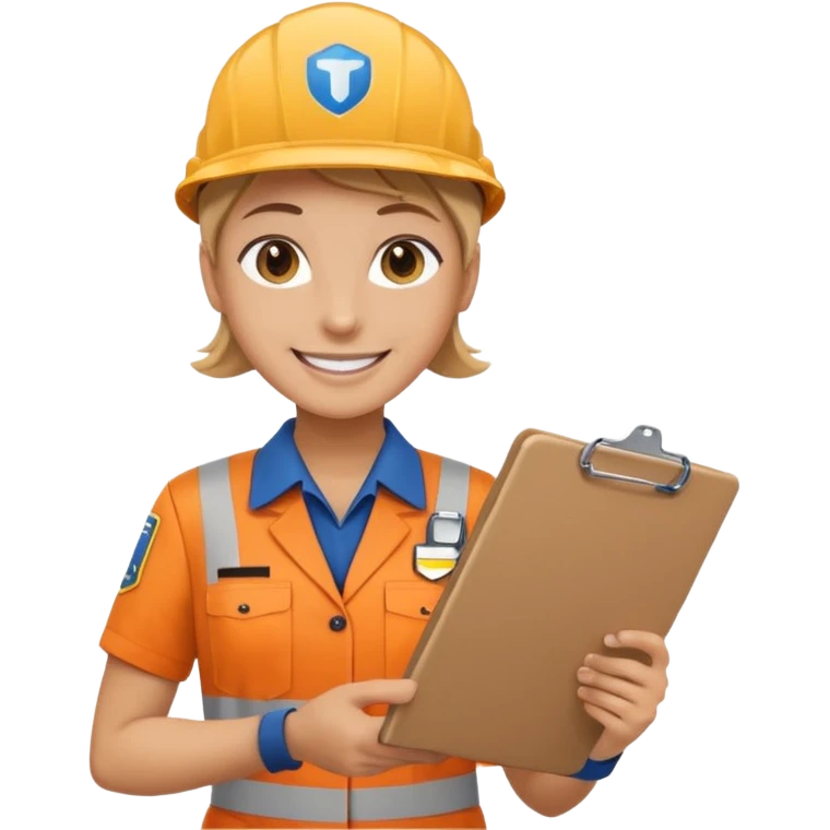 create a realistic emoji showing logistic service provider emoji