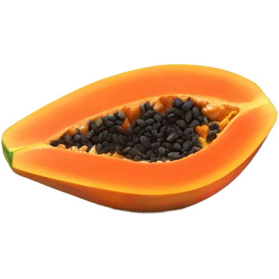 Papaya emoji
