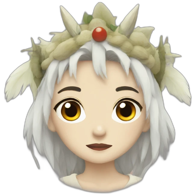 Princess mononoke emoji