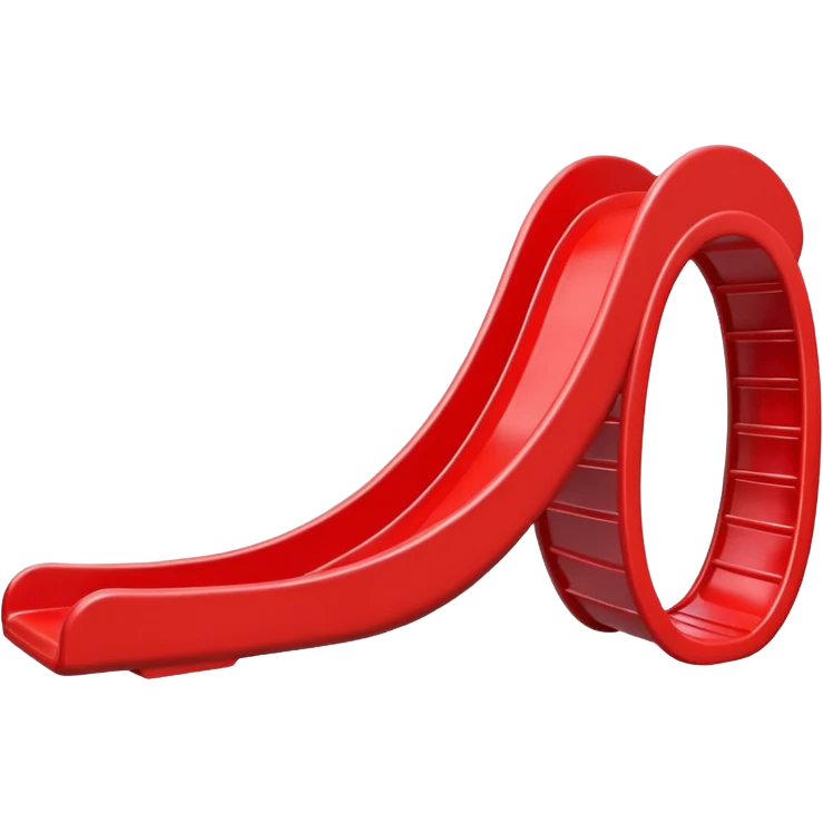 red Slide emoji