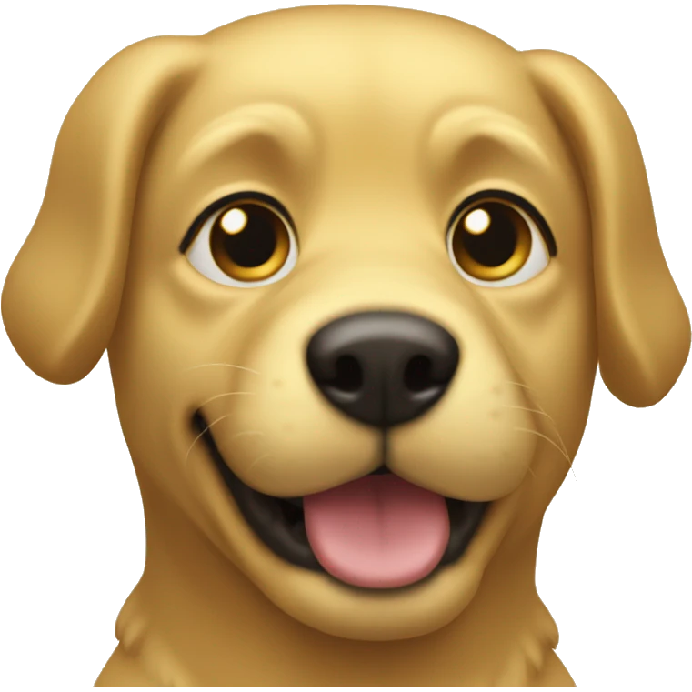 a Golden dog 912 emoji
