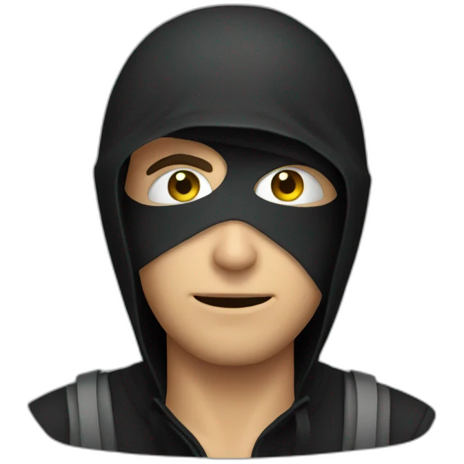 Burglar emoji