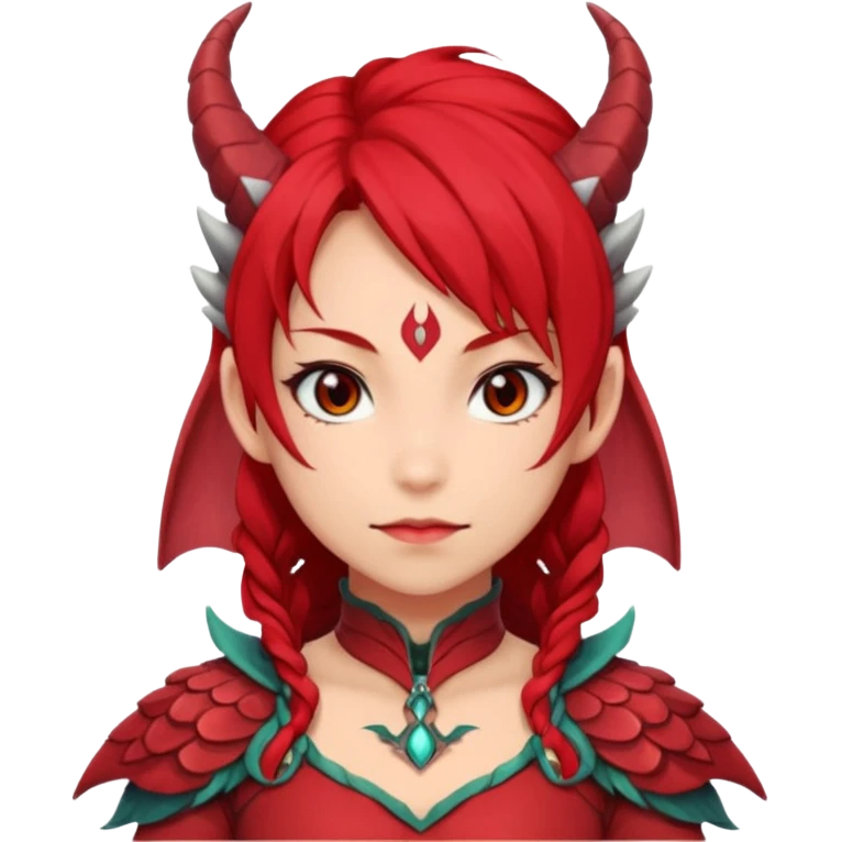 Anime She/Them  DragongirlRed emoji