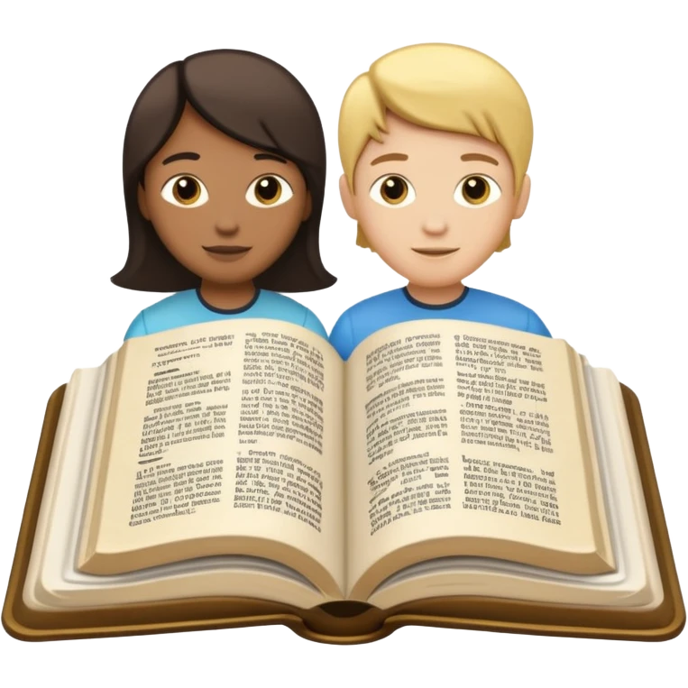 bible showing equality for all races and genders emoji