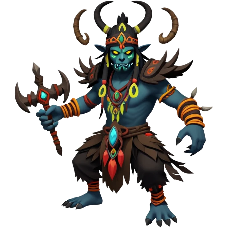 Shadow Shaman from Dota 2 emoji